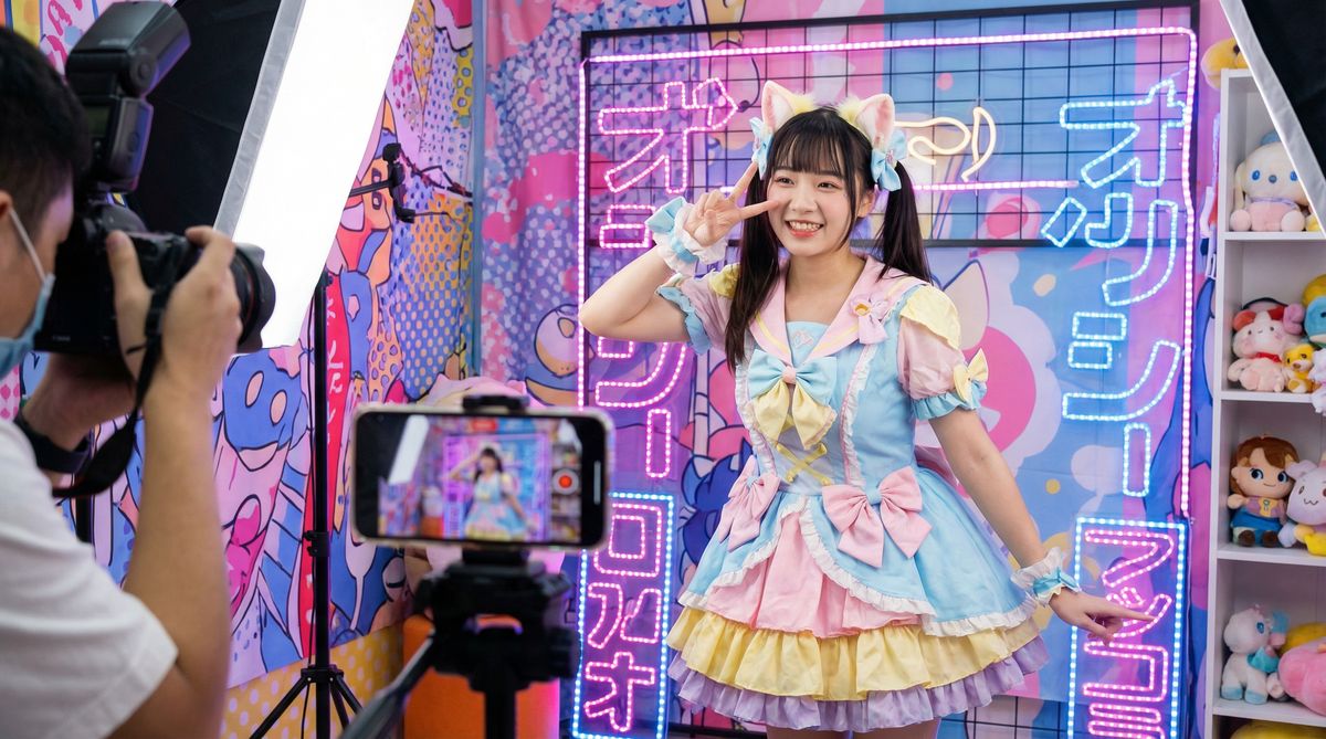 萝莉岛-二次元Cosplay拍摄视频